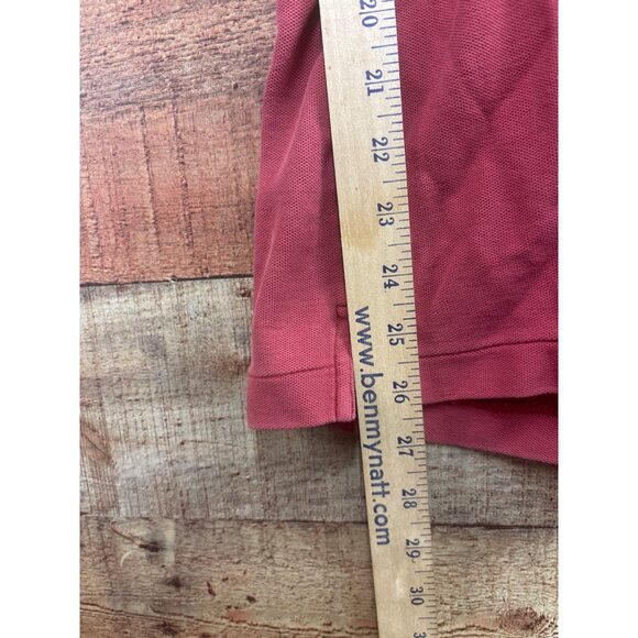 Patagonia Mens Organic Cotton Polo Shirt M Red - Picture 4 of 7